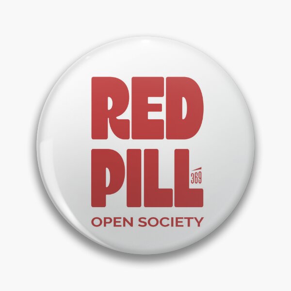 Item preview, Red Pill – Open Society Awakening Matrix Inspired Design designed and sold by 369.