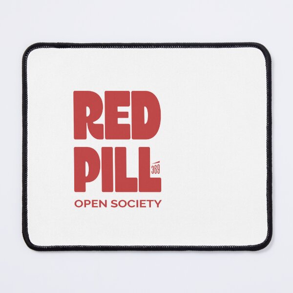 Item preview, Red Pill – Open Society Awakening Matrix Inspired Design designed and sold by 369.