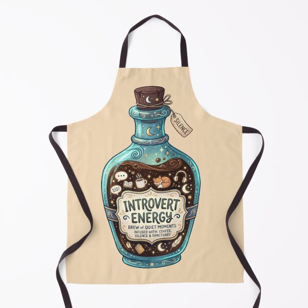 Item preview, Introvert Energy Potion Coffee Power designed and sold by Quiet Mode Studio.