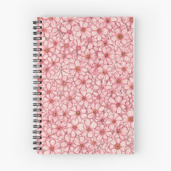 Item preview, Pink Cosmos Flowers - Pattern 5 designed and sold by AlinaSCorner.