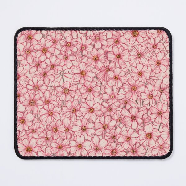 Item preview, Pink Cosmos Flowers - Pattern 5 designed and sold by AlinaSCorner.