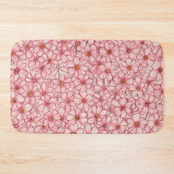 Item preview, Pink Cosmos Flowers - Pattern 5 designed and sold by AlinaSCorner.