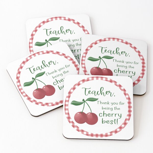 Item preview, Teacher, Cherry Best! designed and sold by Willow & Grace Designs.