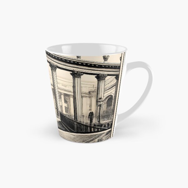 Item preview, Old Soane Bank Of England London - Demolished 1920s | Duotone Risograph Art designed and sold by WAUZ.