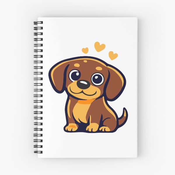 Item preview, Dibujo animado de un perro salchicha | Regalo para amantes de los perros salchicha | Adorable ilustración de un perro salchicha designed and sold by EvolvCustoms.