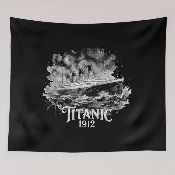 Item preview, Titanic lover watercolor design designed and sold by NewRedLady.