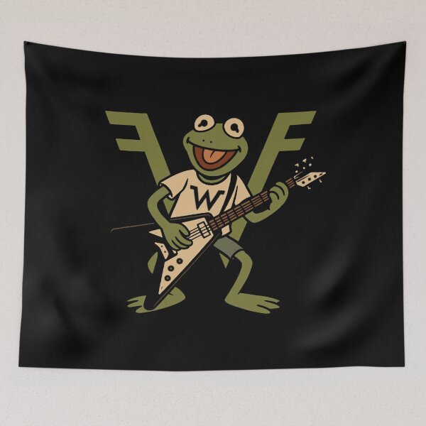 Item preview, Kermit the Frog X Weezer designed and sold by Merch4free-.