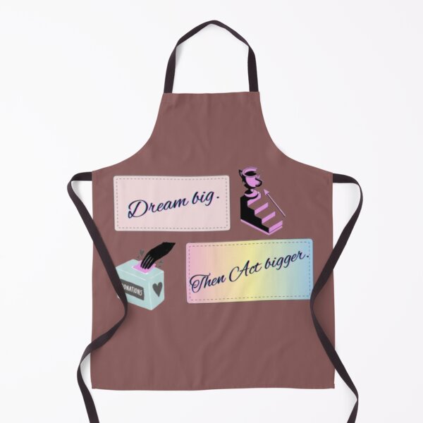 Item preview, Dream Big Then Act Bigger – Goal Setting & Giving Back Aesthetic designed and sold by Miheerala.