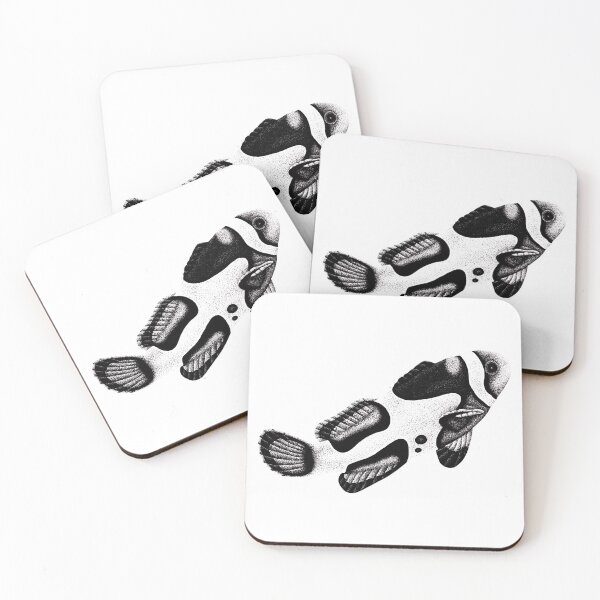 Item preview, Picasso clownfish illustration designed and sold by LorenDowding.