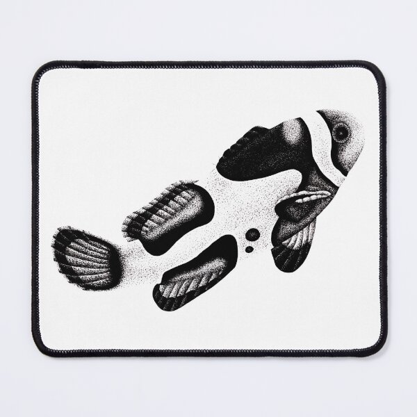 Item preview, Picasso clownfish illustration designed and sold by LorenDowding.