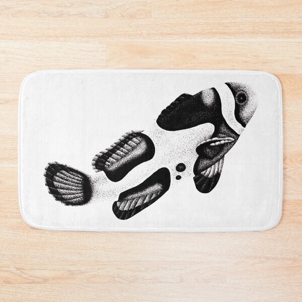 Item preview, Picasso clownfish illustration designed and sold by LorenDowding.