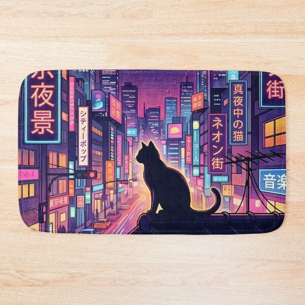 Item preview, Tokyo Citylights 1993: Midnight Cat designed and sold by Vibe Station.