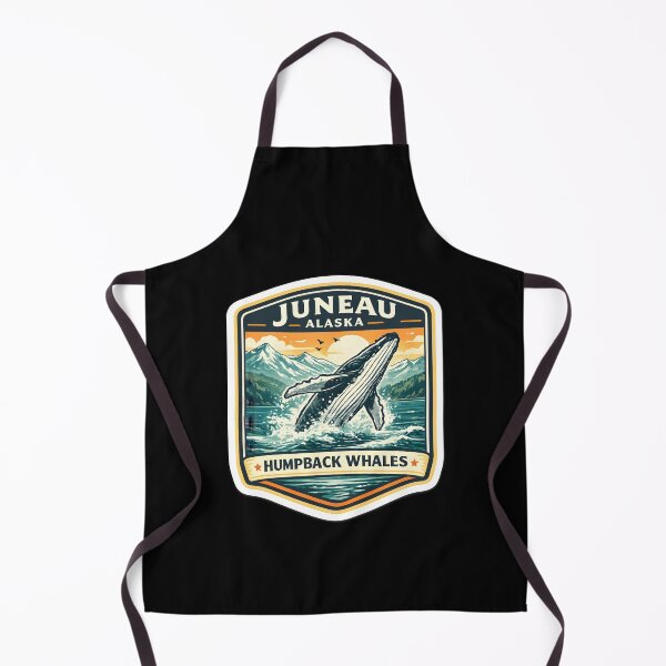 Item preview, Juneau Alaska Humpback Whales Scenic Whale Travel Design designed and sold by ElLocoMus.