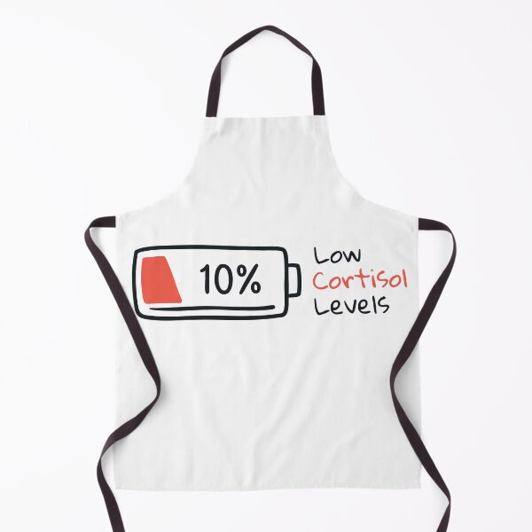 Item preview, Low Cortisol Levels Battery – Funny Stress Free Mental Health Humor Design designed and sold by ArcticFoxStudio.
