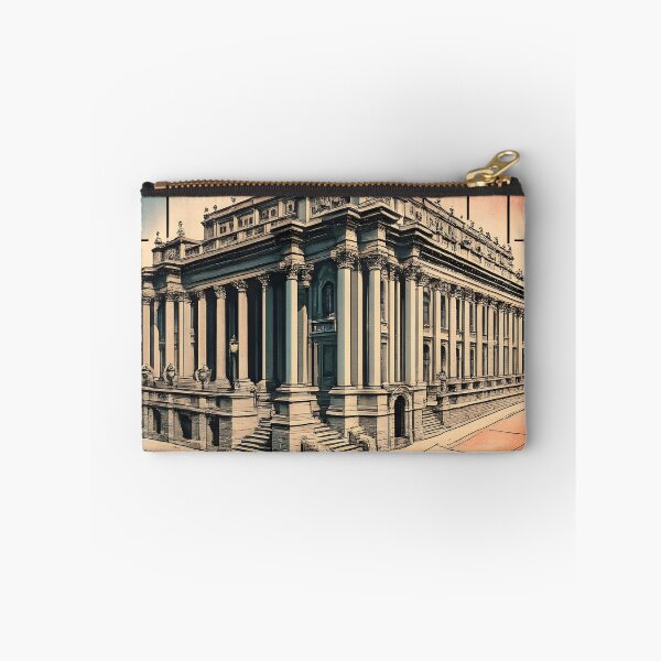 Item preview, Royal Opera House Valletta Malta - Destroyed 1942 | Risograph Duotone Art designed and sold by WAUZ.