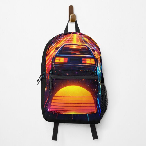 Item preview, Synthwave Sunset Drive - Outrun Aesthetic Neon Highway designed and sold by Tw1nsAIArt.