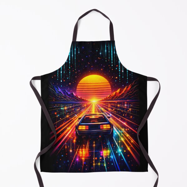 Item preview, Synthwave Sunset Drive - Outrun Aesthetic Neon Highway designed and sold by Tw1nsAIArt.