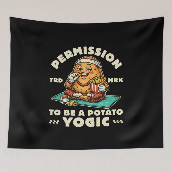 Item preview, Permission to be a potato designed and sold by Peerless-Prime.