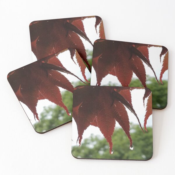 Item preview, Red maple leaf photograph designed and sold by GiSilver.
