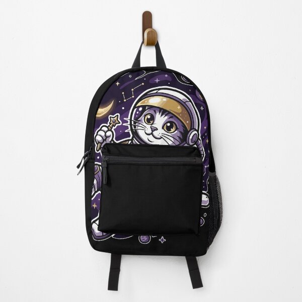 Item preview, Cute Astronaut Cat Floating in Cosmic Space Mascot designed and sold by AmazingEG.