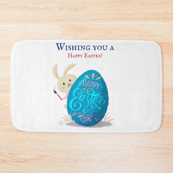 Item preview, Wishing You A Happy Easter! Happy Easter!✨#easter #happyeaster #egg #bunny #rabbit  designed and sold by Fanybany.