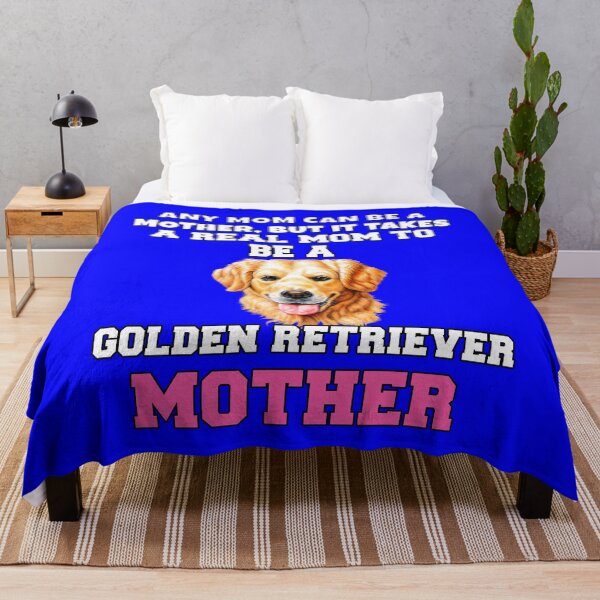 Item preview, Golden Retriever Owner Art Design Any Mom Can Be A Mother, But It Takes A Real Mom To Be A Golden Retriever Mother designed and sold by fantasticdesign.