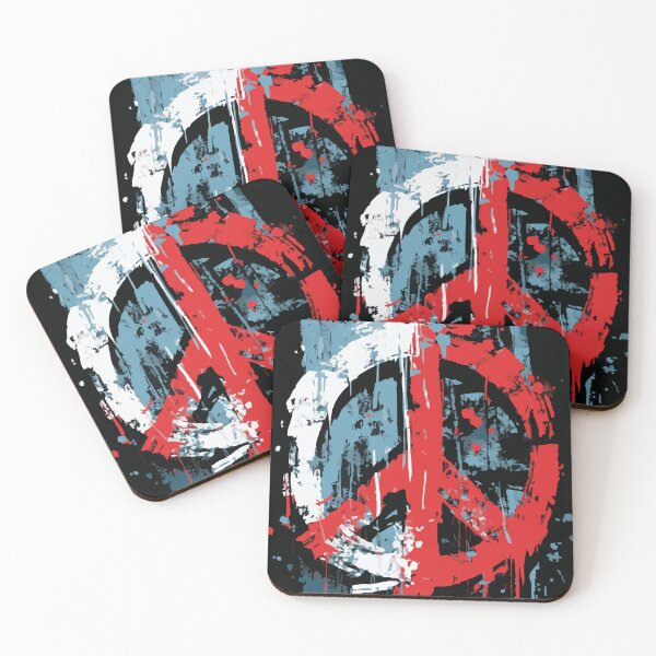 Item preview, Peace symbol graffiti street art designed and sold by drizzd.