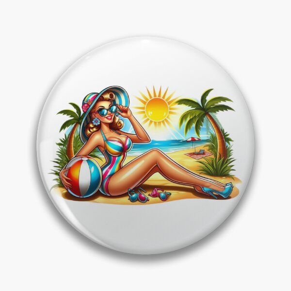 Item preview, "Retro Glamour: Charm and Audacity of Pin-Ups” designed and sold by CHRIST5000.