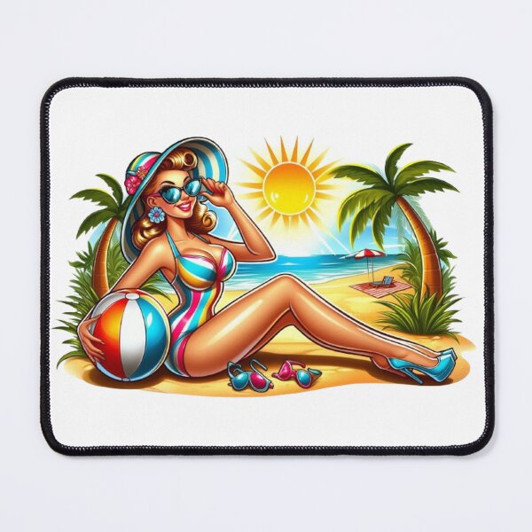 Item preview, "Retro Glamour: Charm and Audacity of Pin-Ups” designed and sold by CHRIST5000.