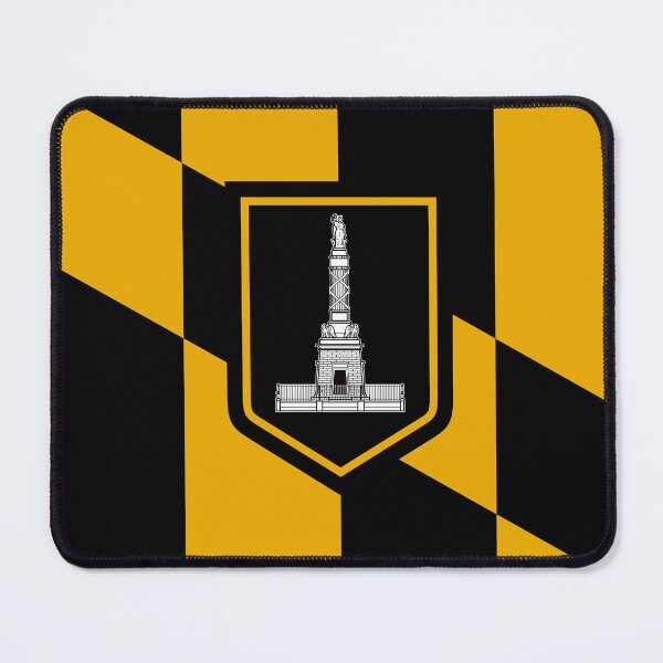 Item preview, Baltimore Flag - Charm City & Maryland Calvert Heritage Pride designed and sold by NTGUILTY.
