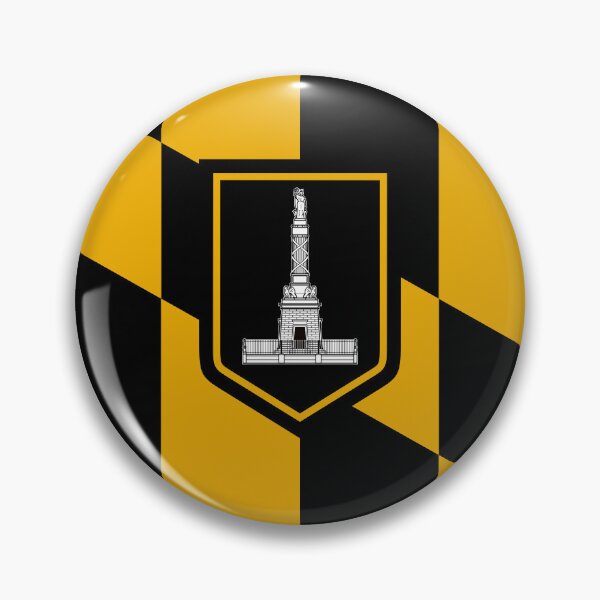 Item preview, Baltimore Flag - Charm City & Maryland Calvert Heritage Pride designed and sold by NTGUILTY.