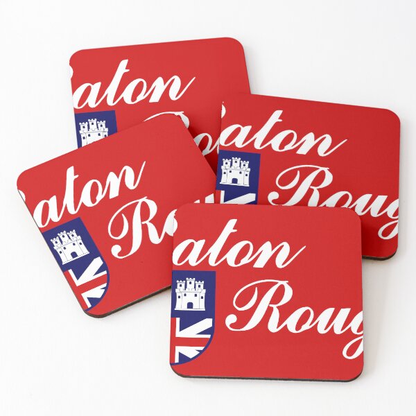 Item preview, Baton Rouge Flag - Louisiana Capital & Red Stick Heritage Pride designed and sold by NTGUILTY.