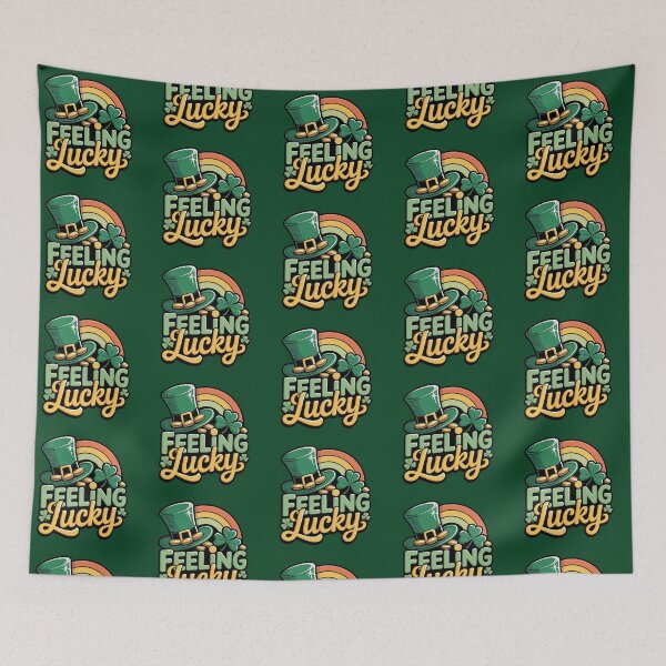 Item preview, Feeling Lucky – Funny Saint Patrick’s Day Quote Design designed and sold by Belartee.