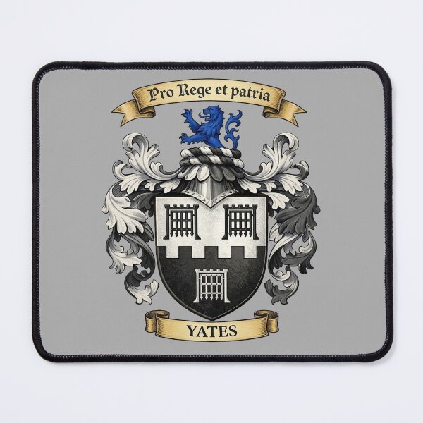 Item preview, The Yates Family Coat of Arms designed and sold by BagTown Clans.