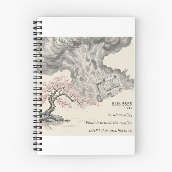 Item preview, Bus 2525 - A Haiku (WITH TITLE) designed and sold by Talking Threads.