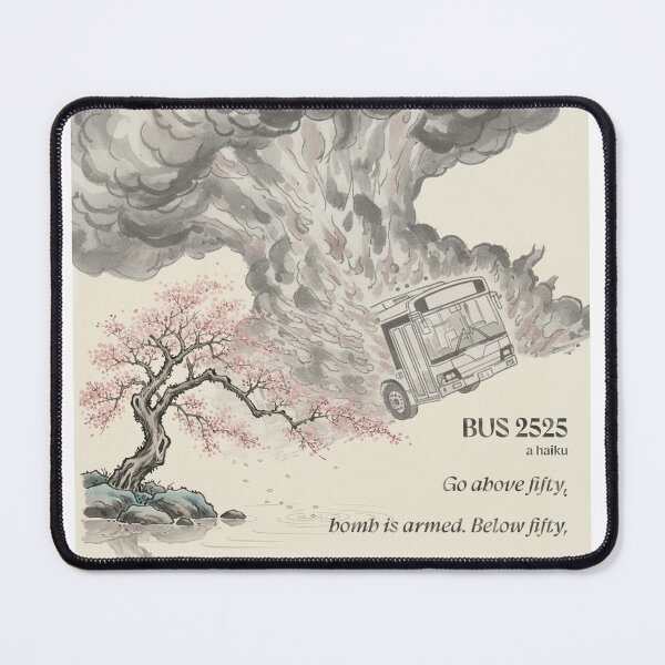 Item preview, Bus 2525 - A Haiku (WITH TITLE) designed and sold by Talking Threads.