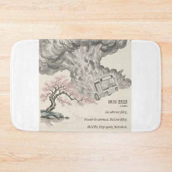Item preview, Bus 2525 - A Haiku (WITH TITLE) designed and sold by Talking Threads.