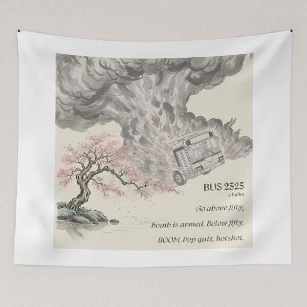 Item preview, Bus 2525 - A Haiku (WITH TITLE) designed and sold by Talking Threads.