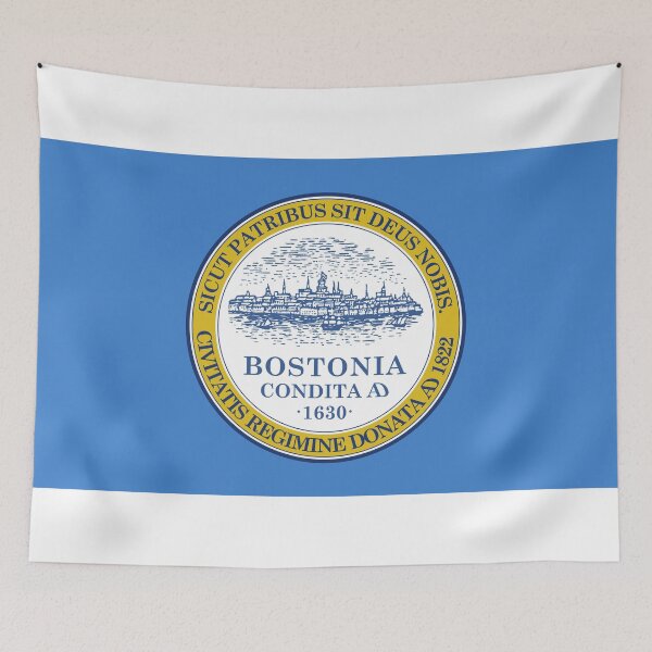Item preview, Boston Flag - Cradle of Liberty & New England Pride designed and sold by NTGUILTY.