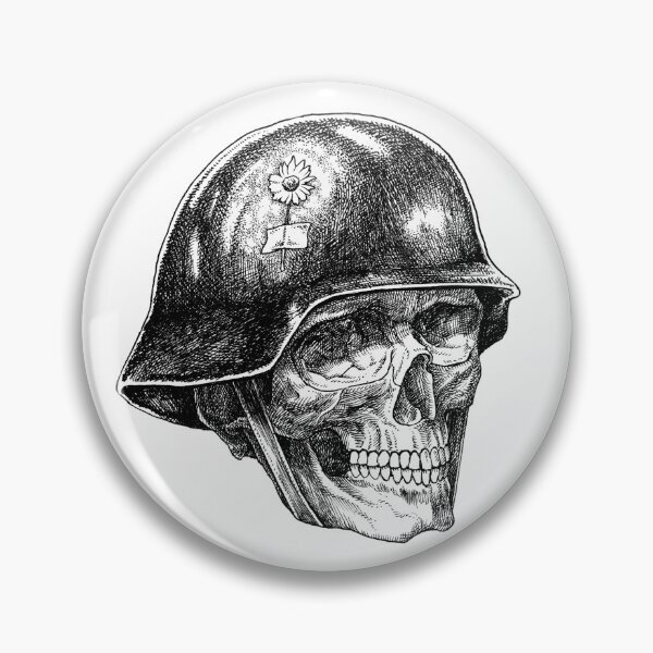 Item preview, Military Helmet of the Skull Troops  designed and sold by fadhilfahrianto.