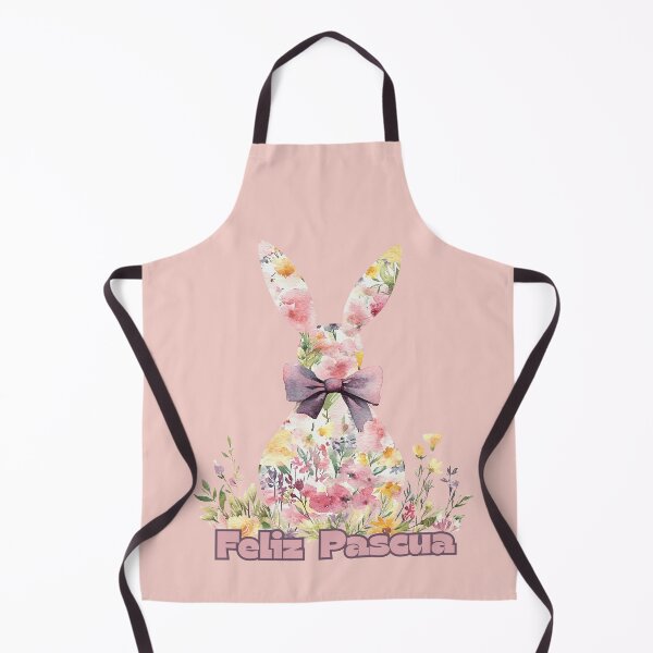 Item preview, Feliz Pascua Floral Bunny Silhouette, Spanish Happy Easter Rabbit, Botanical Spring Design designed and sold by TeesOnRosebud.