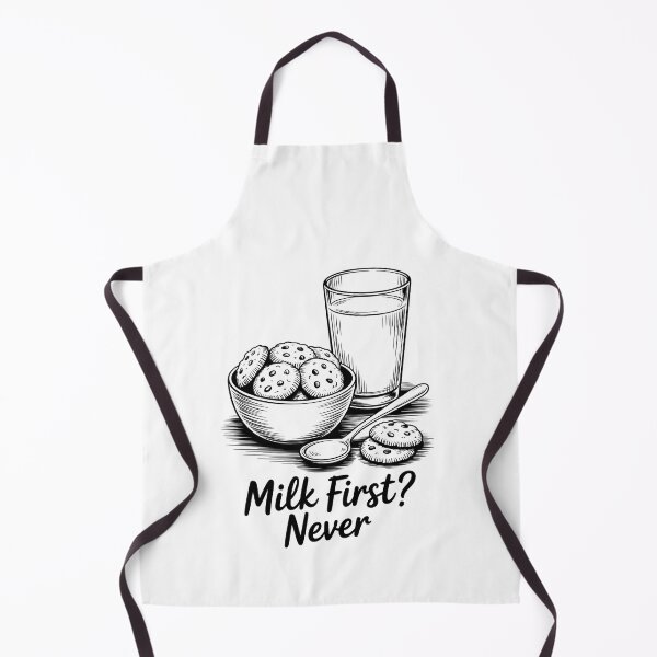 Item preview, Milk First? Never – Funny Cookie Cereal Statement designed and sold by Art-Arcade6.