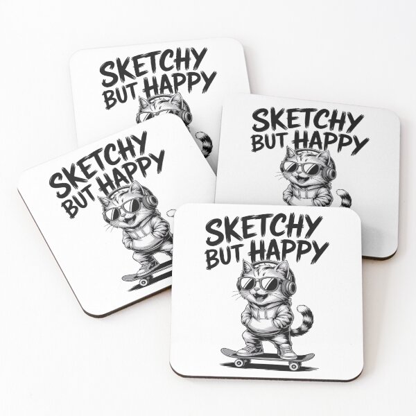 Item preview, graffiti cat skater – board tricks - streetwear - kickflip - skateboarding - skater - skate life - skate culture  - Skateboarding animal designed and sold by JansenGS.