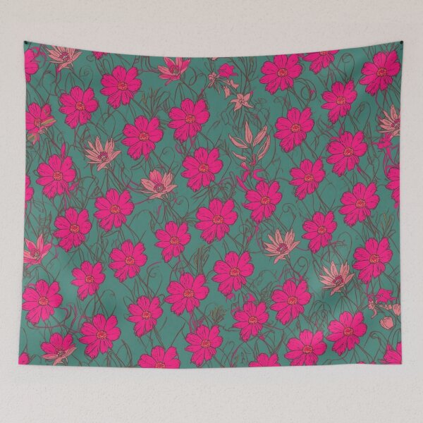 Item preview, Cosmos Flowers - Pattern 12 designed and sold by AlinaSCorner.