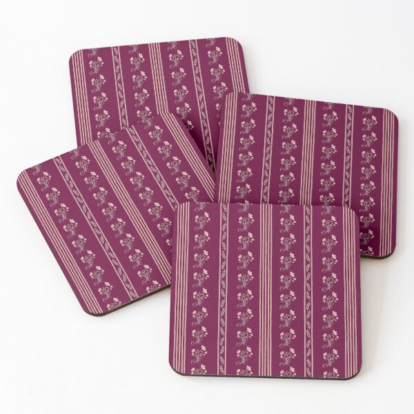 Item preview, Petals and Flourishes monochrom burgundy designed and sold by Designs by christel_treiber.