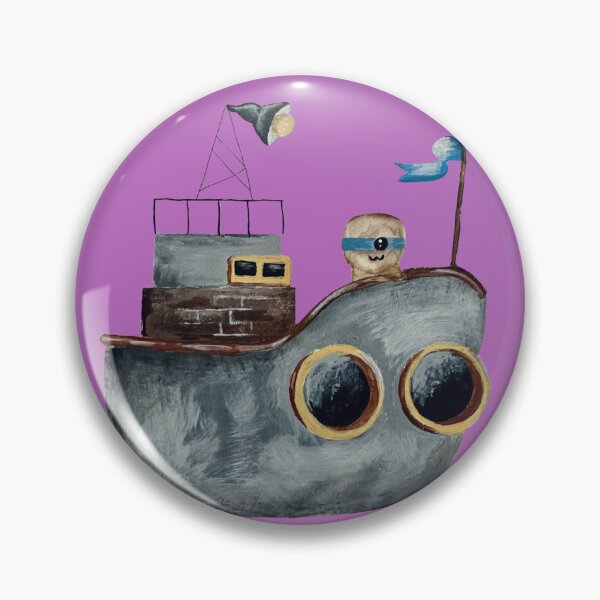 Item preview, Blue BooBoo - Boat Art designed and sold by booboos-rescue.