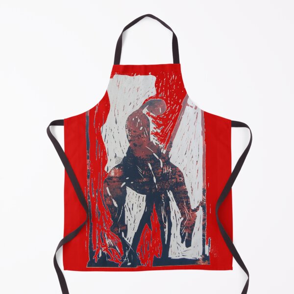 Item preview, Don Quijote (Original Linocut by ACCI) designed and sold by VanyssaGraphics.