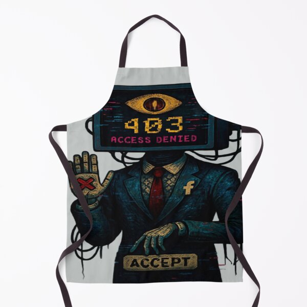 Item preview, Cyborg 403 Access Denied Corporate Dystopia designed and sold by Ecosetereos.