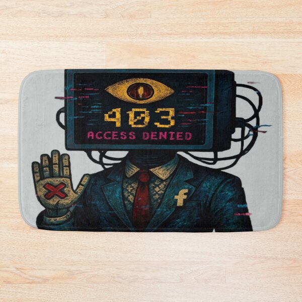 Item preview, Cyborg 403 Access Denied Corporate Dystopia designed and sold by Ecosetereos.