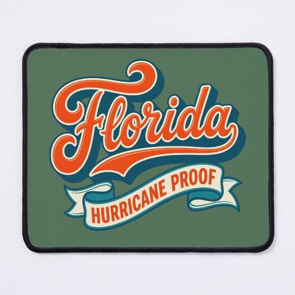 Item preview, Florida Hurricane Proof - Retro Sunshine State Pride designed and sold by Cozy-Old-Pub.